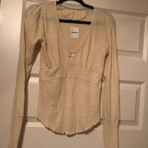 Free People long sleeve shirt